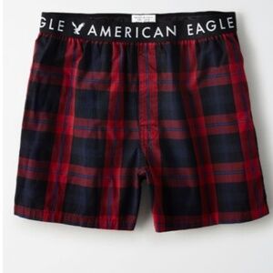 American Eagle Boxers Men’s Plaid Boxers Med